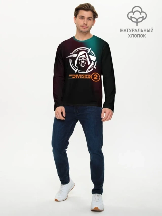 Мужской лонгслив базовый / The Division 2 Logo