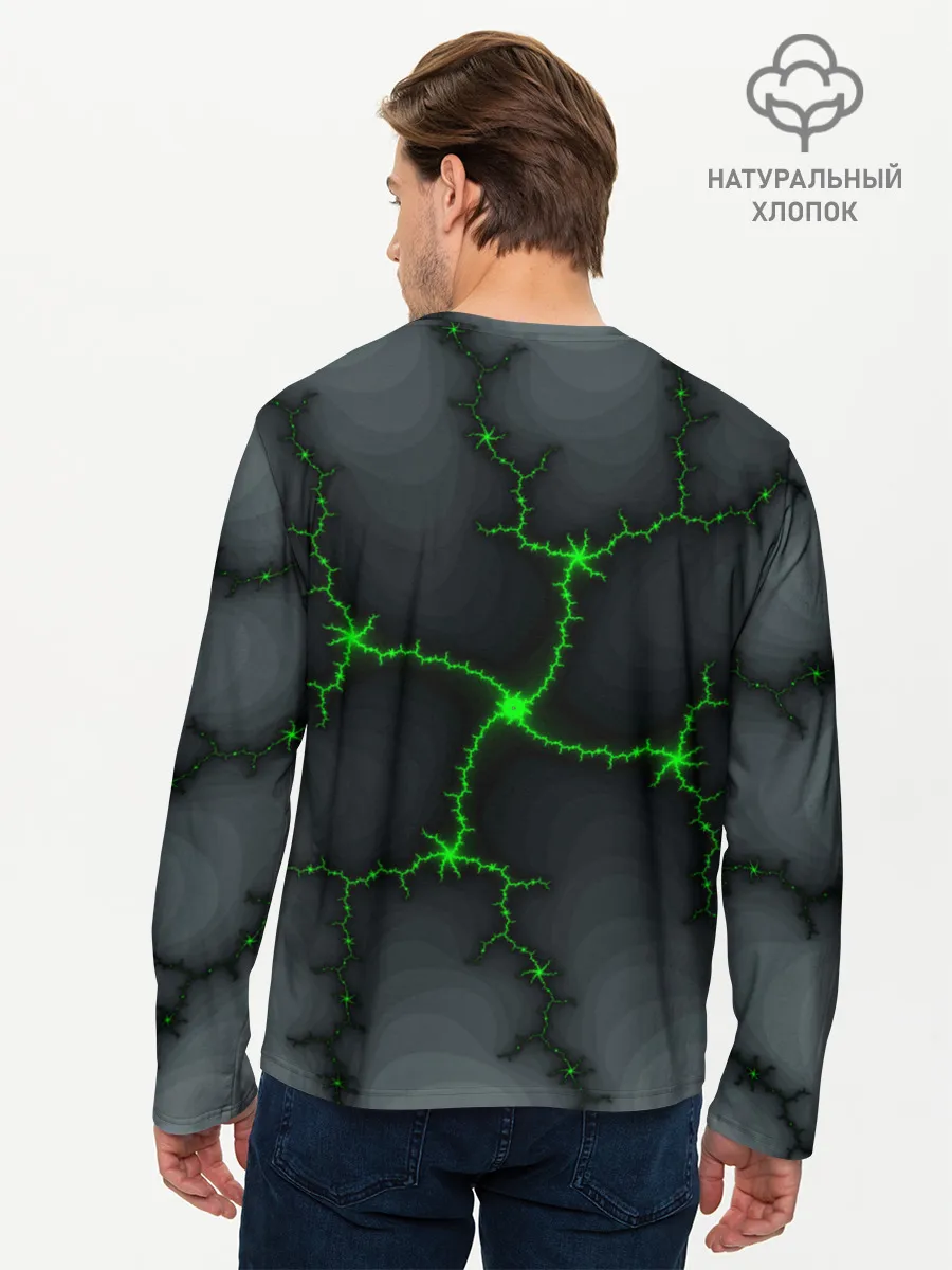 Мужской лонгслив базовый / ABSTRACT LED