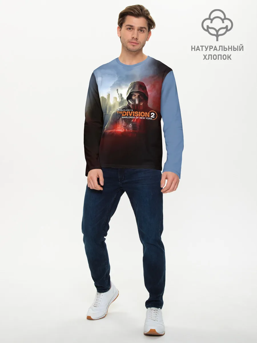 Мужской лонгслив базовый / The Division 2