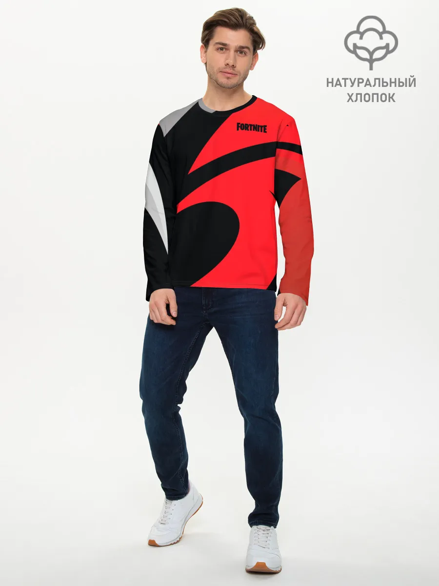 Мужской лонгслив базовый / Fortnite