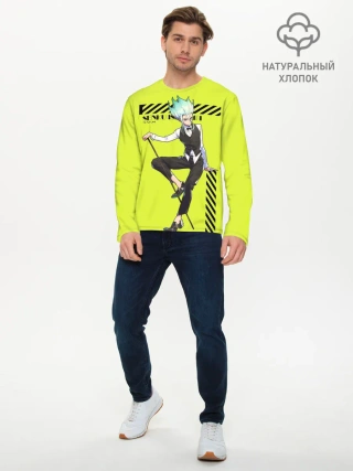 Мужской лонгслив базовый / Доктор Стоун