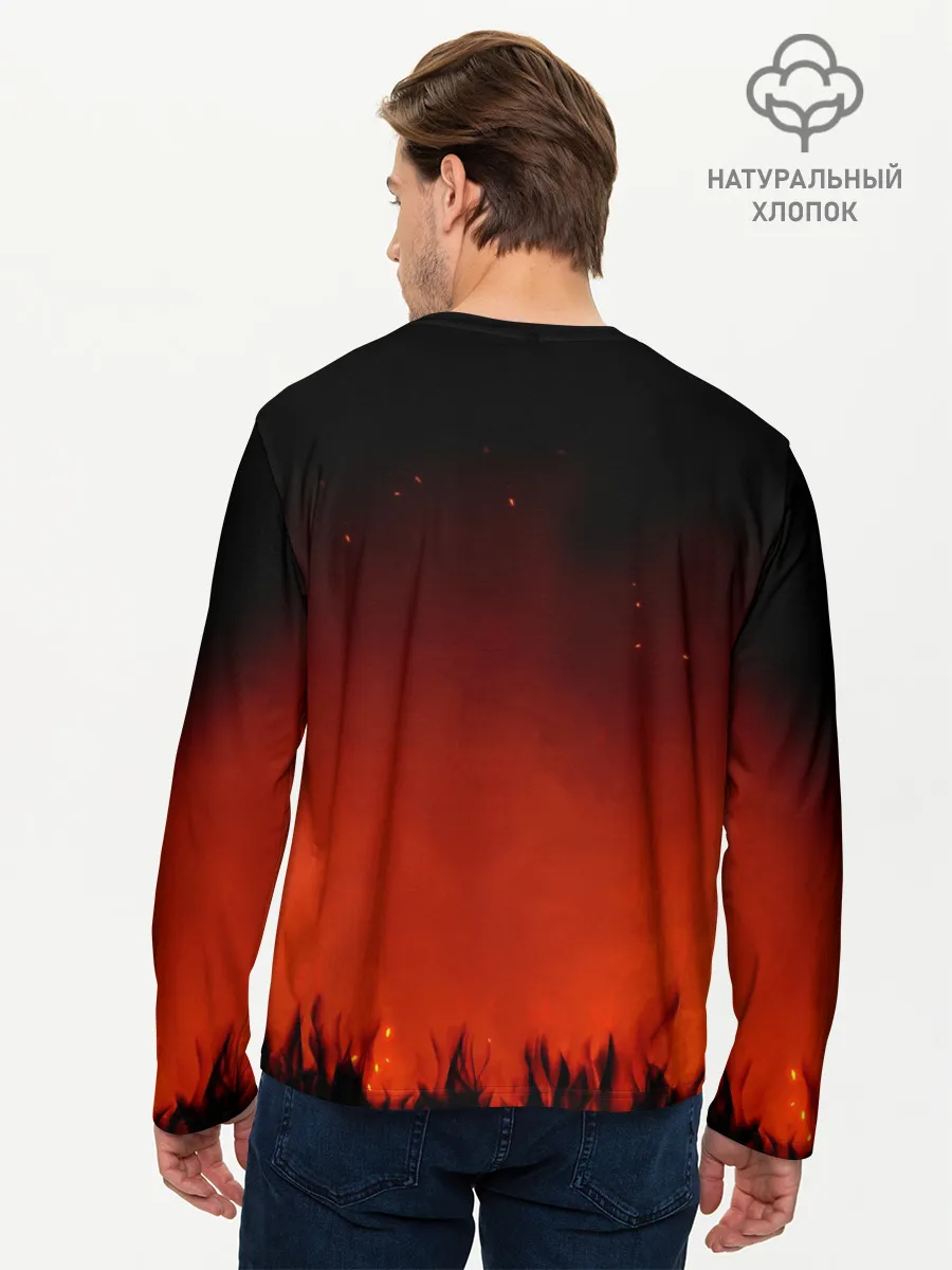 Мужской лонгслив базовый / Доктор Стоун