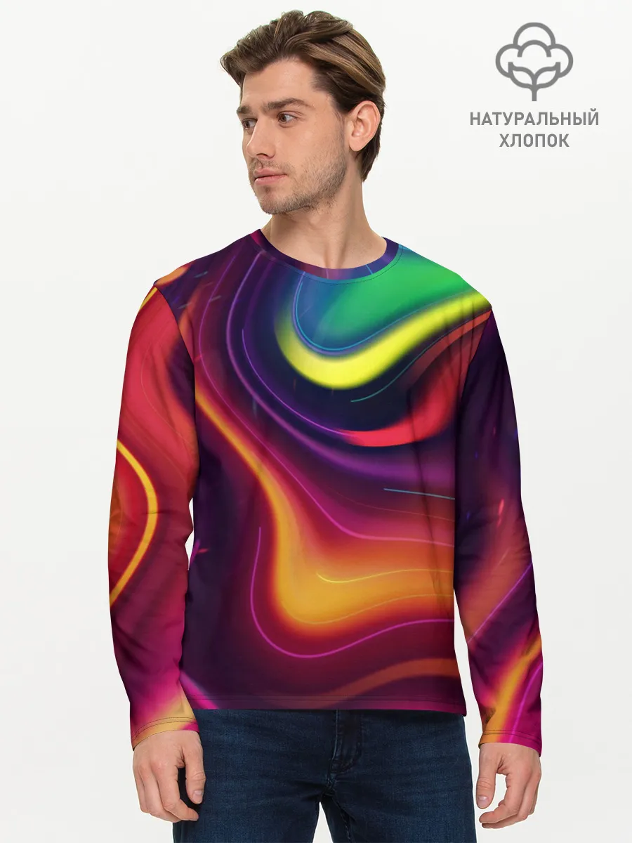 Мужской лонгслив базовый / Acid Club