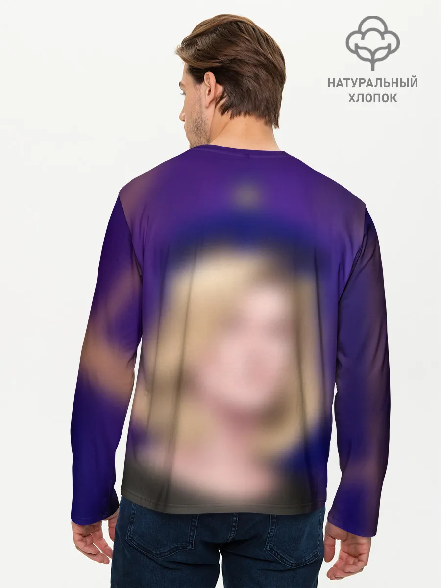 Мужской лонгслив базовый / ДОКТОР КТО