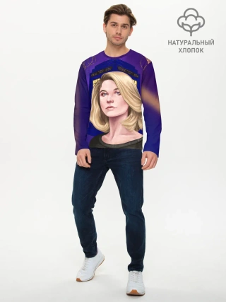 Мужской лонгслив базовый / ДОКТОР КТО