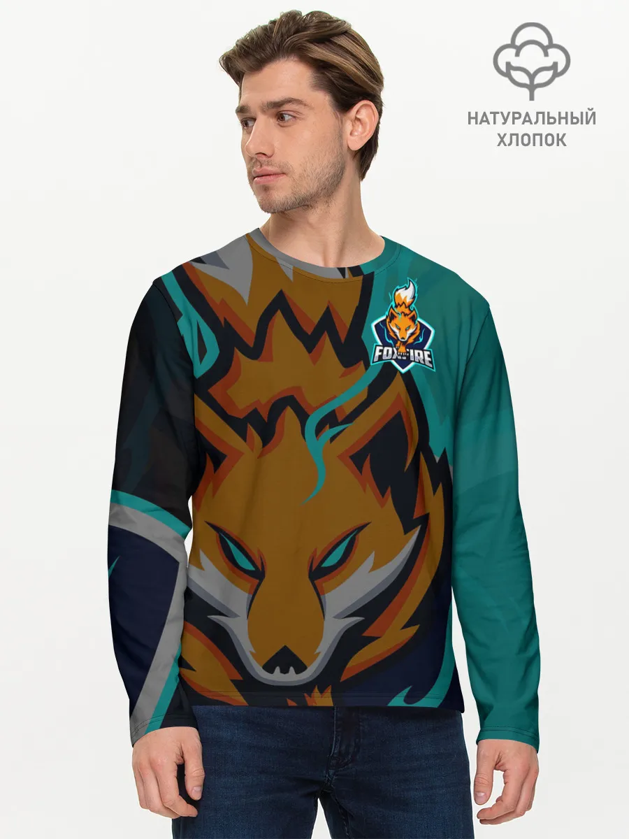 Мужской лонгслив базовый / Форма Foxfire