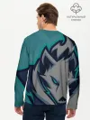 Мужской лонгслив базовый / Форма White wolves