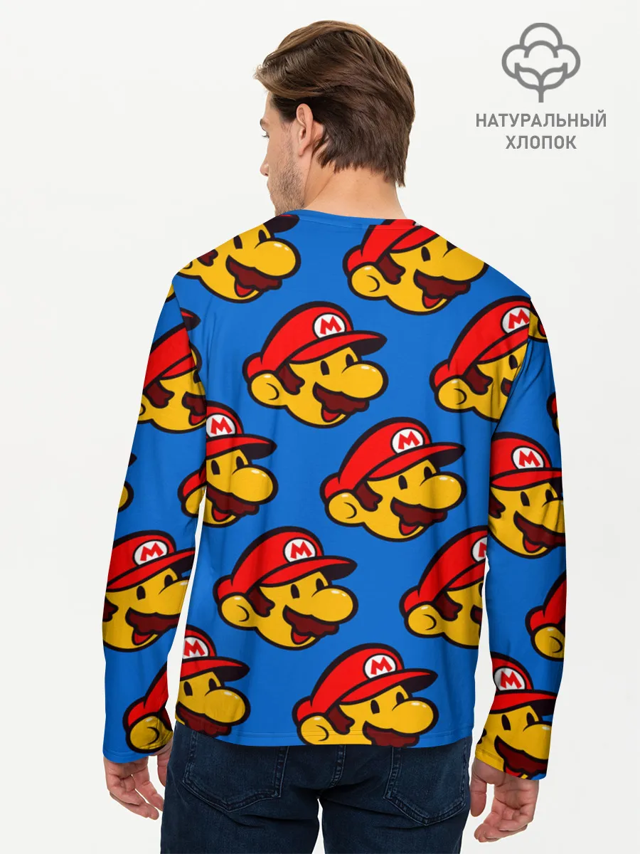 Мужской лонгслив базовый / Mario