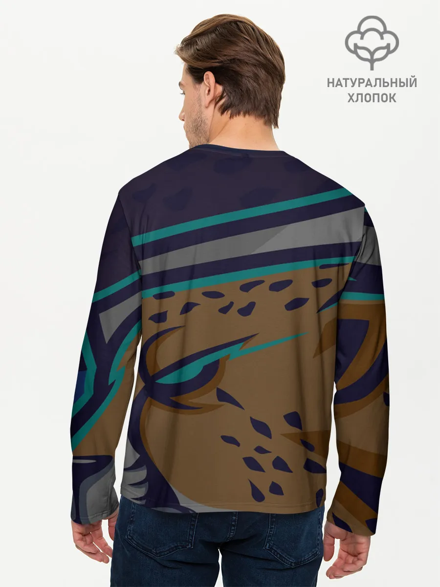 Мужской лонгслив базовый / Форма Cheetah