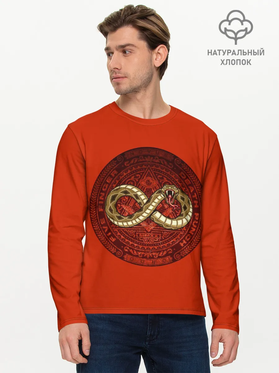 Мужской лонгслив базовый / FFDP F8