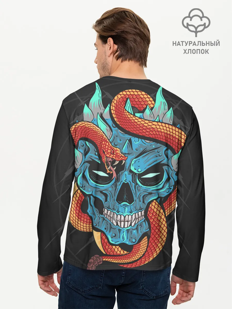 Мужской лонгслив базовый / Bring Me the Horizon