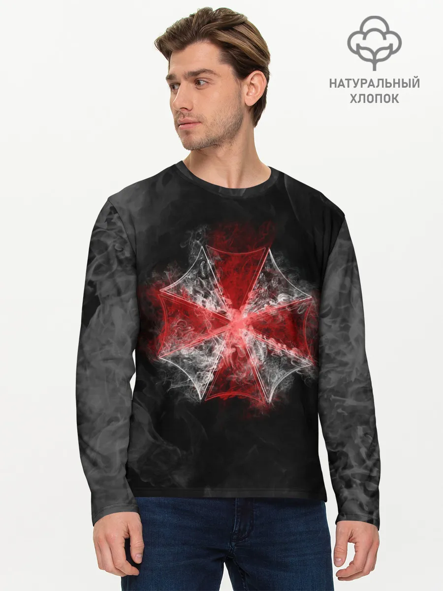 Мужской лонгслив базовый / RESIDENT EVIL 3