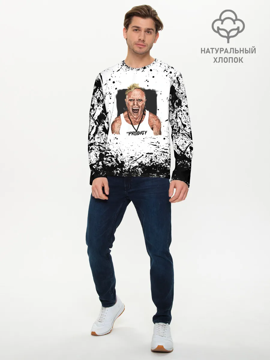 Мужской лонгслив базовый / THE PRODIGY | ПРОДИДЖИ