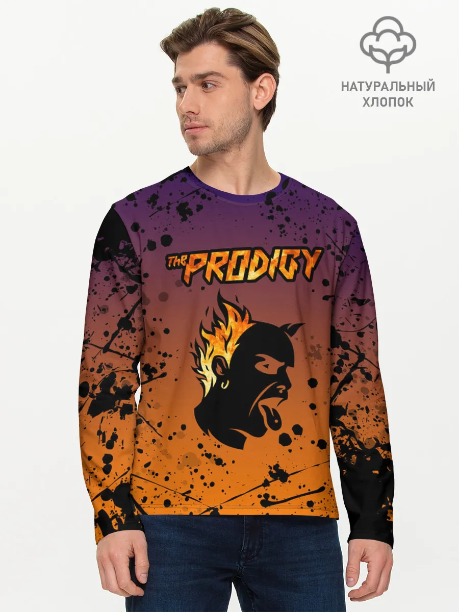 Мужской лонгслив базовый / THE PRODIGY | ПРОДИДЖИ