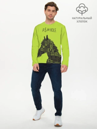 Мужской лонгслив базовый / BoJack Horseman