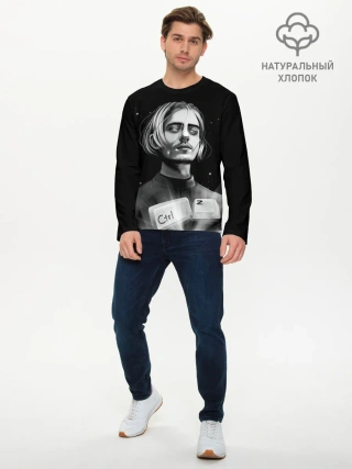 Мужской лонгслив базовый / ПОШЛАЯ МОЛЛИ