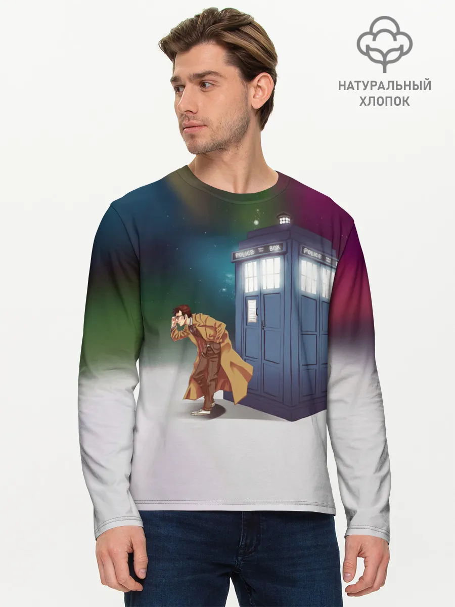 Мужской лонгслив базовый / THE DOCTOR