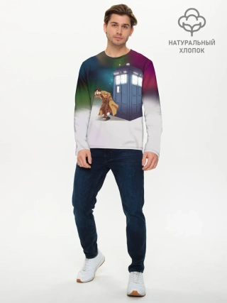 Мужской лонгслив базовый / THE DOCTOR