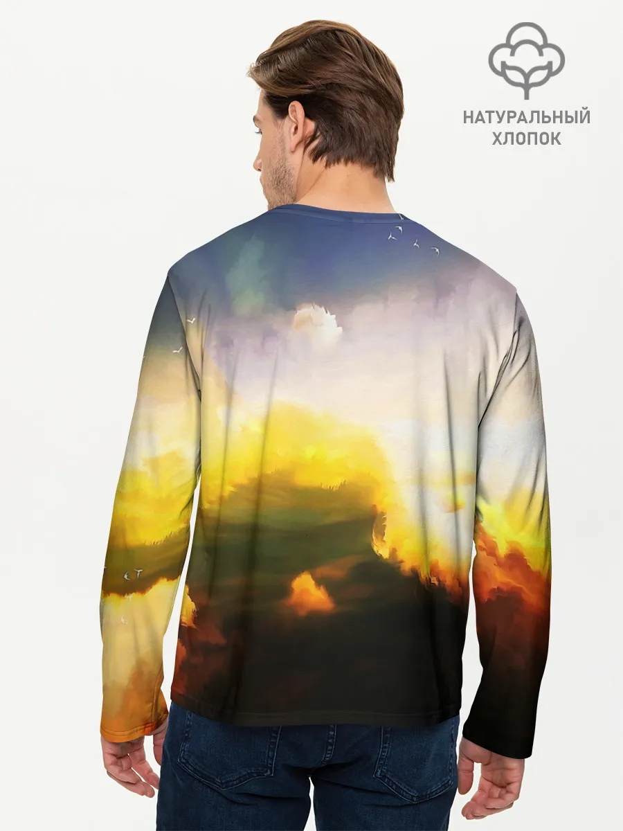 Мужской лонгслив базовый / Как приручить дракона