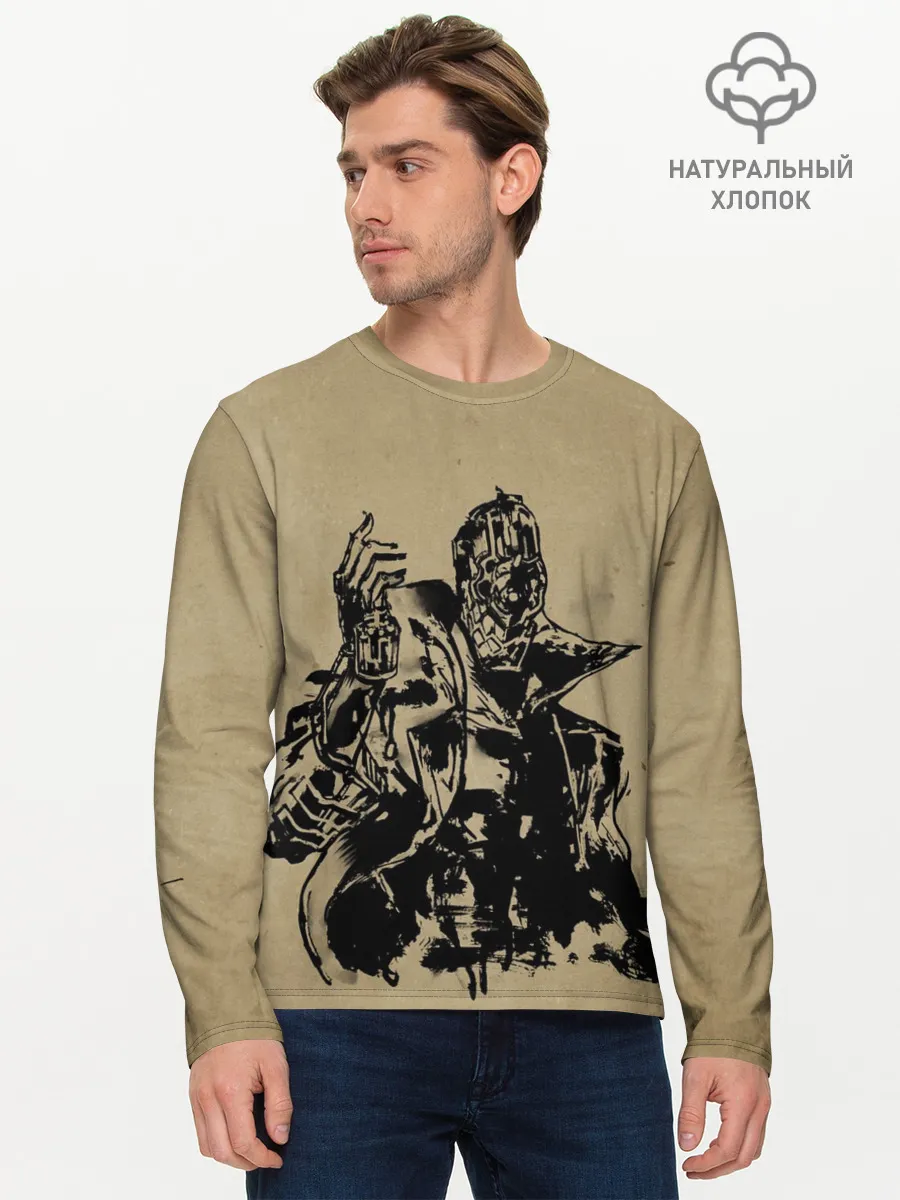 Мужской лонгслив базовый / Ink Inui