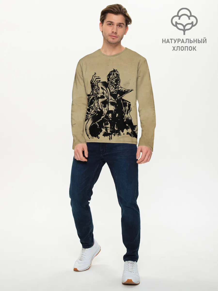 Мужской лонгслив базовый / Ink Inui