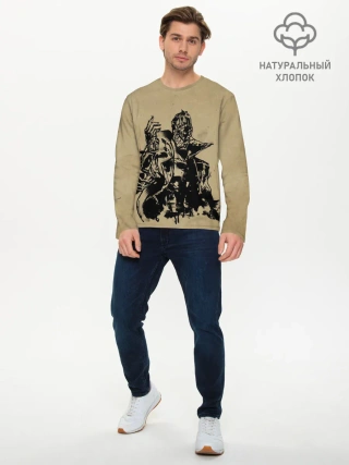 Мужской лонгслив базовый / Ink Inui