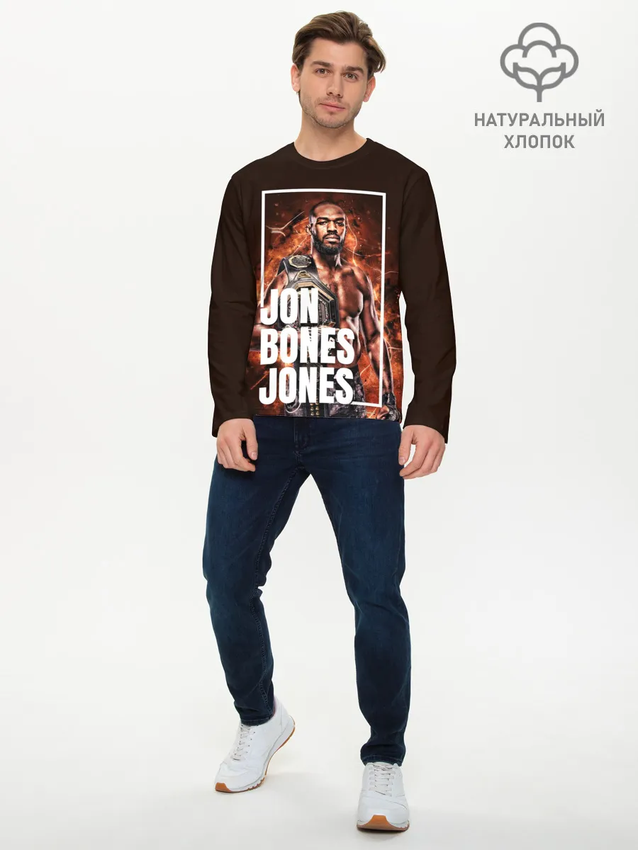 Мужской лонгслив базовый / Jon Jones