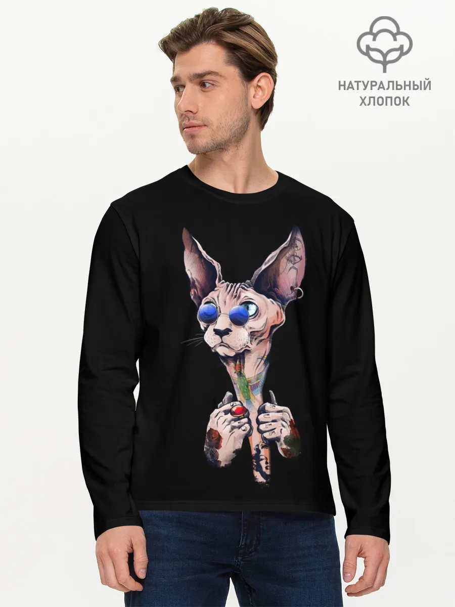 Мужской лонгслив базовый / Сфинкс