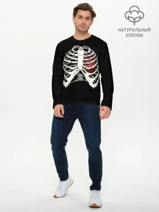 Мужской лонгслив базовый / X-Ray