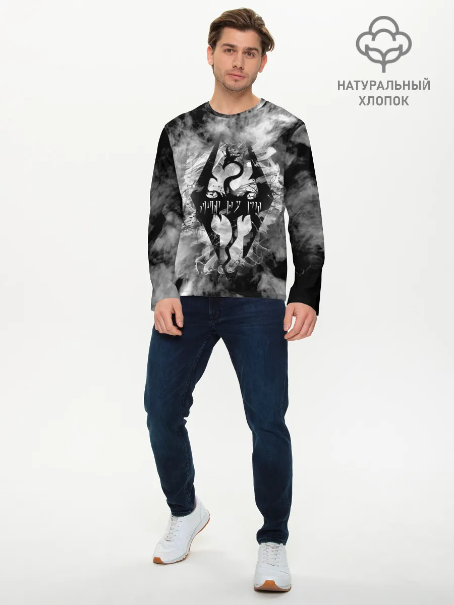Мужской лонгслив базовый / THE ELDER SCROLLS | TES 5