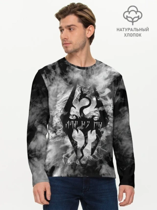 Мужской лонгслив базовый / THE ELDER SCROLLS | TES 5