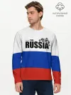 Мужской лонгслив базовый / Russia