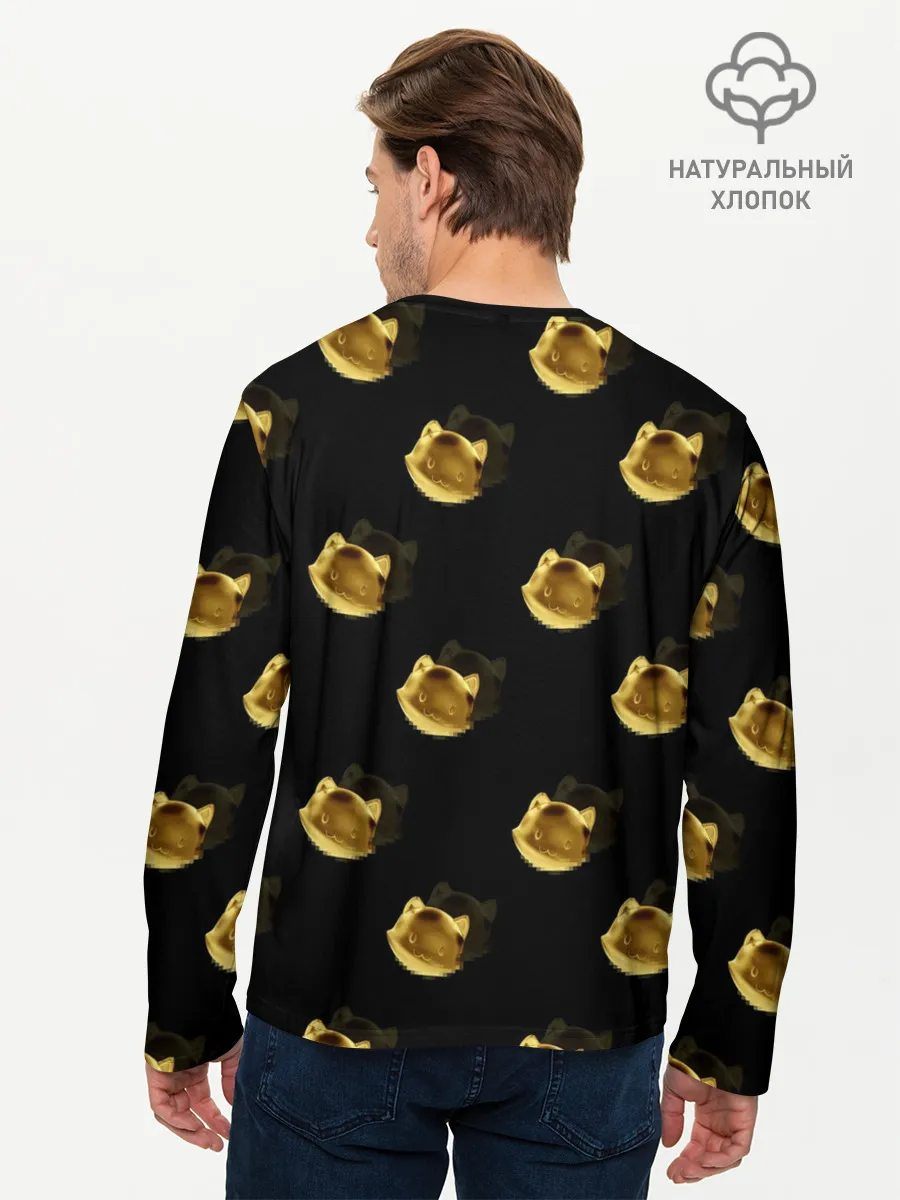Мужской лонгслив базовый / Fortnite gold
