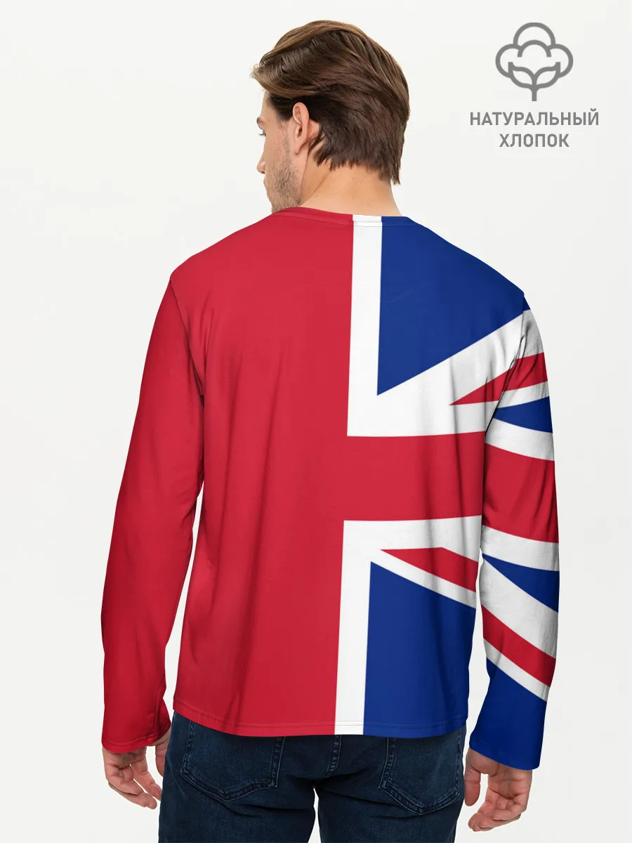 Мужской лонгслив базовый / Queen