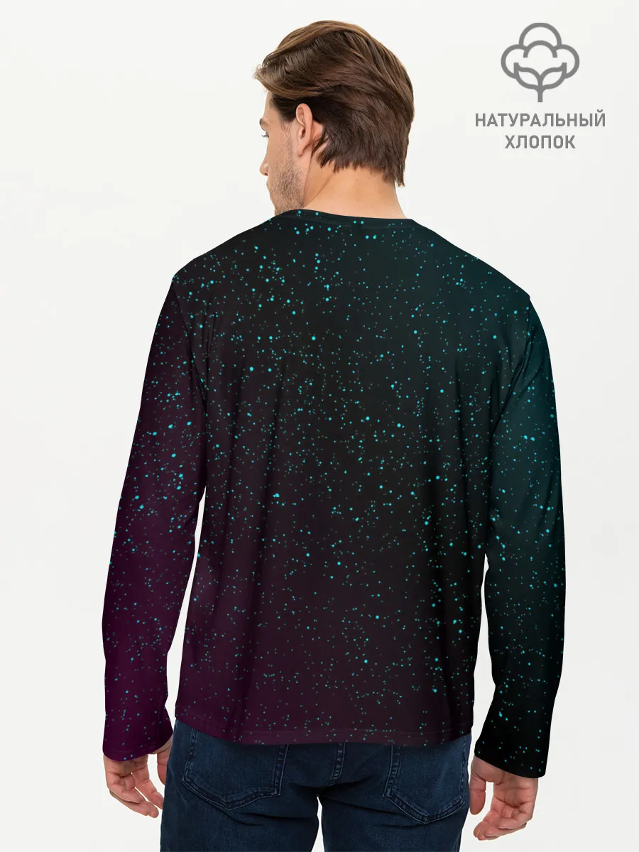 Мужской лонгслив базовый / КОТ КТУЛХУ