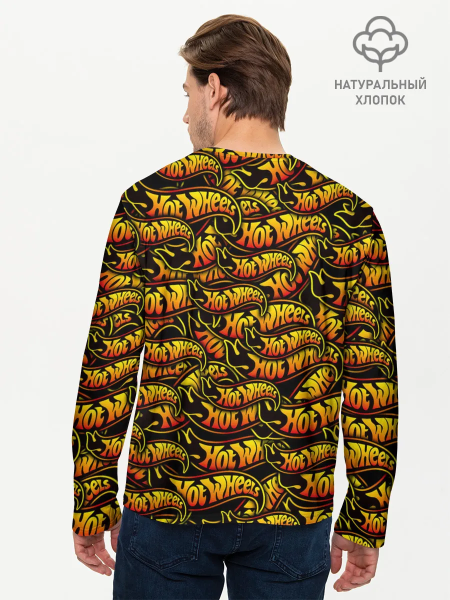 Мужской лонгслив базовый / Hot Wheels
