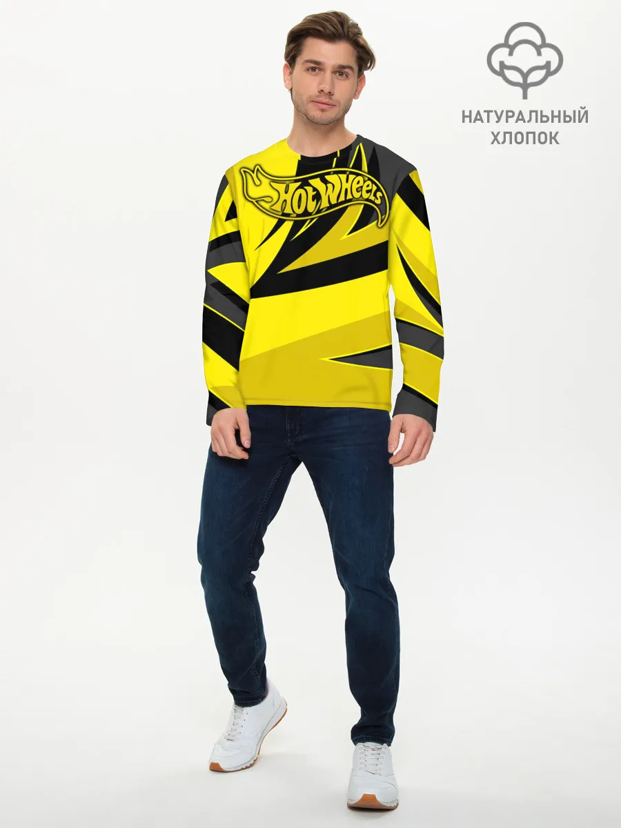 Мужской лонгслив базовый / Hot Wheels