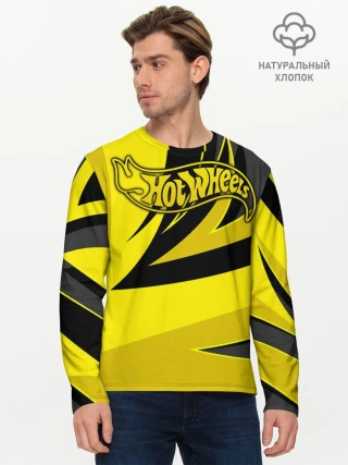 Мужской лонгслив базовый / Hot Wheels
