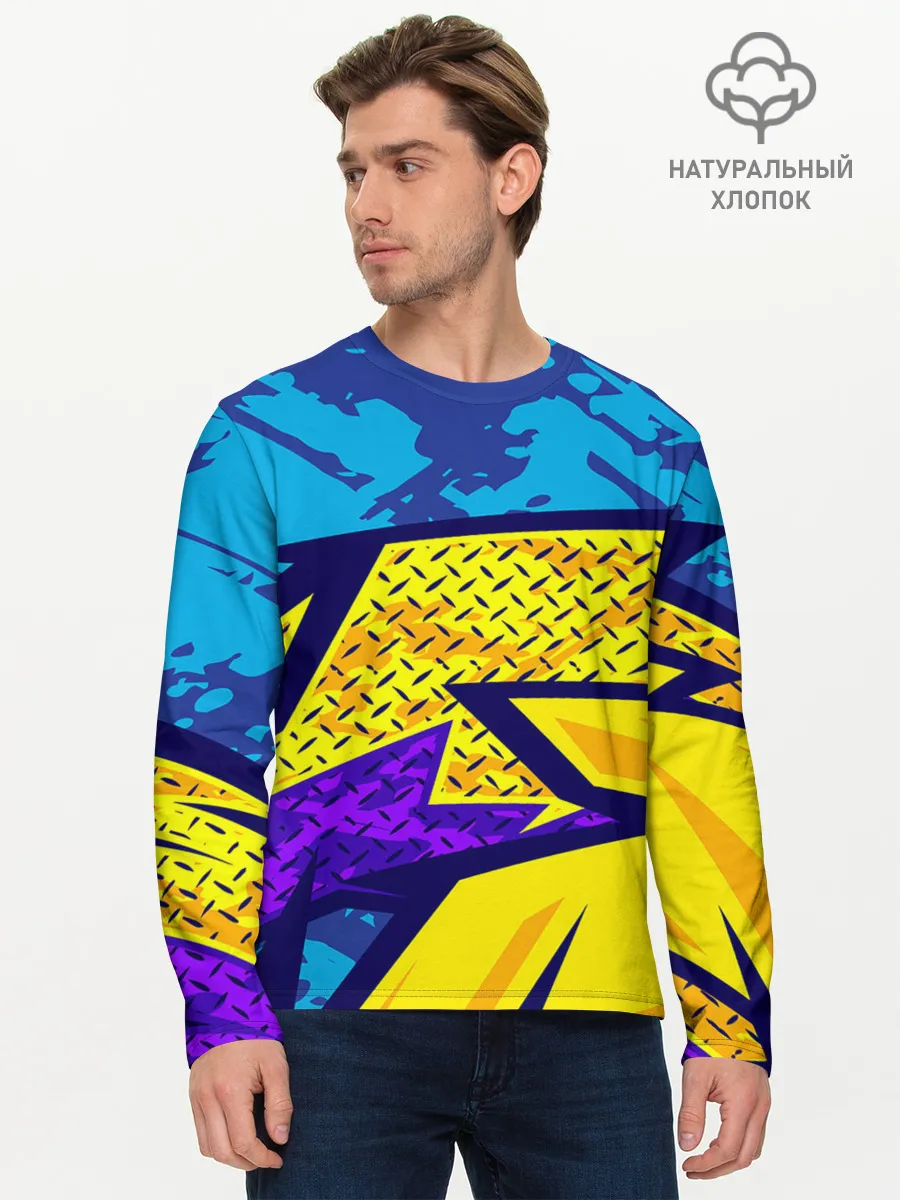 Мужской лонгслив базовый / Street Light