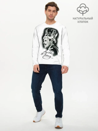 Мужской лонгслив базовый / Queen