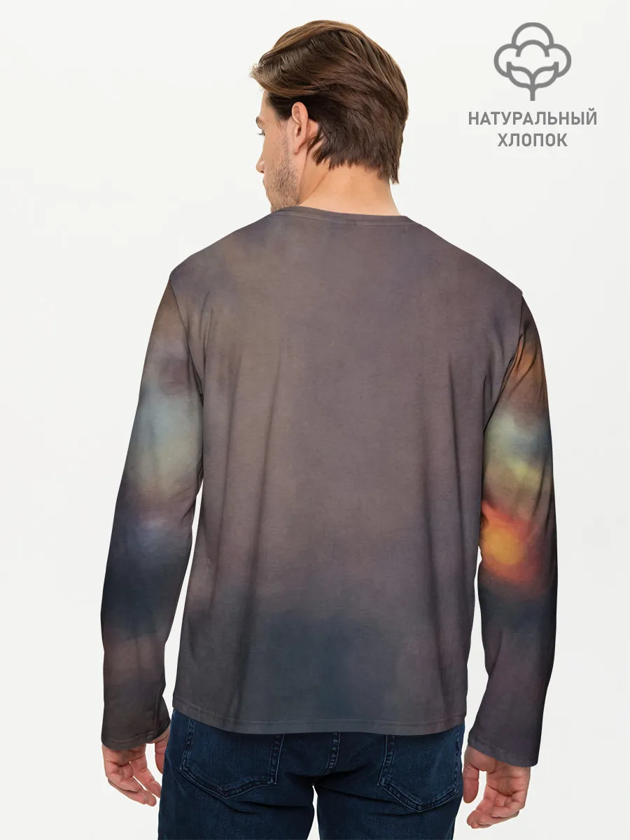 Мужской лонгслив базовый / War