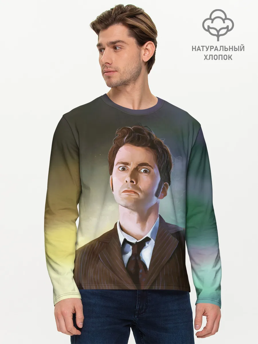 Мужской лонгслив базовый / 10 ДОКТОР