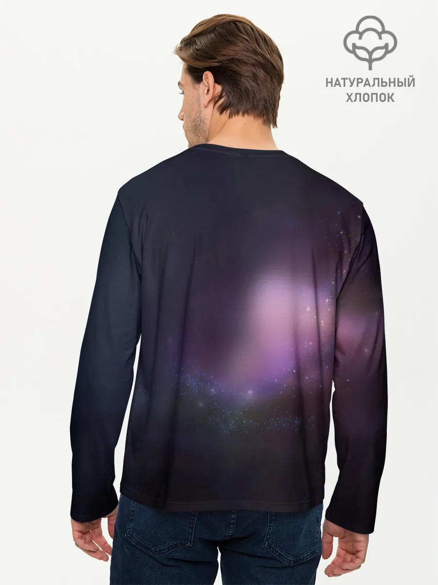Мужской лонгслив базовый / TARDIS