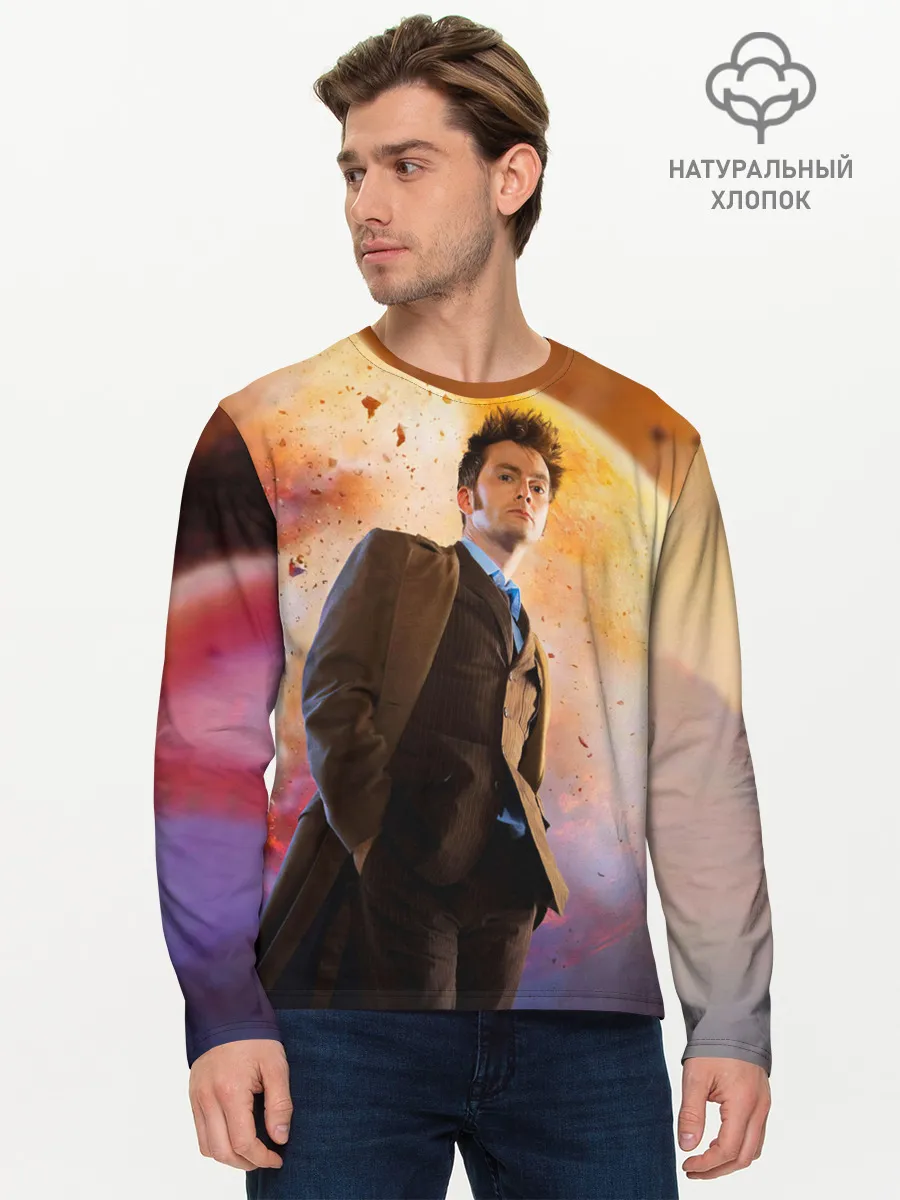 Мужской лонгслив базовый / DOCTOR WHO