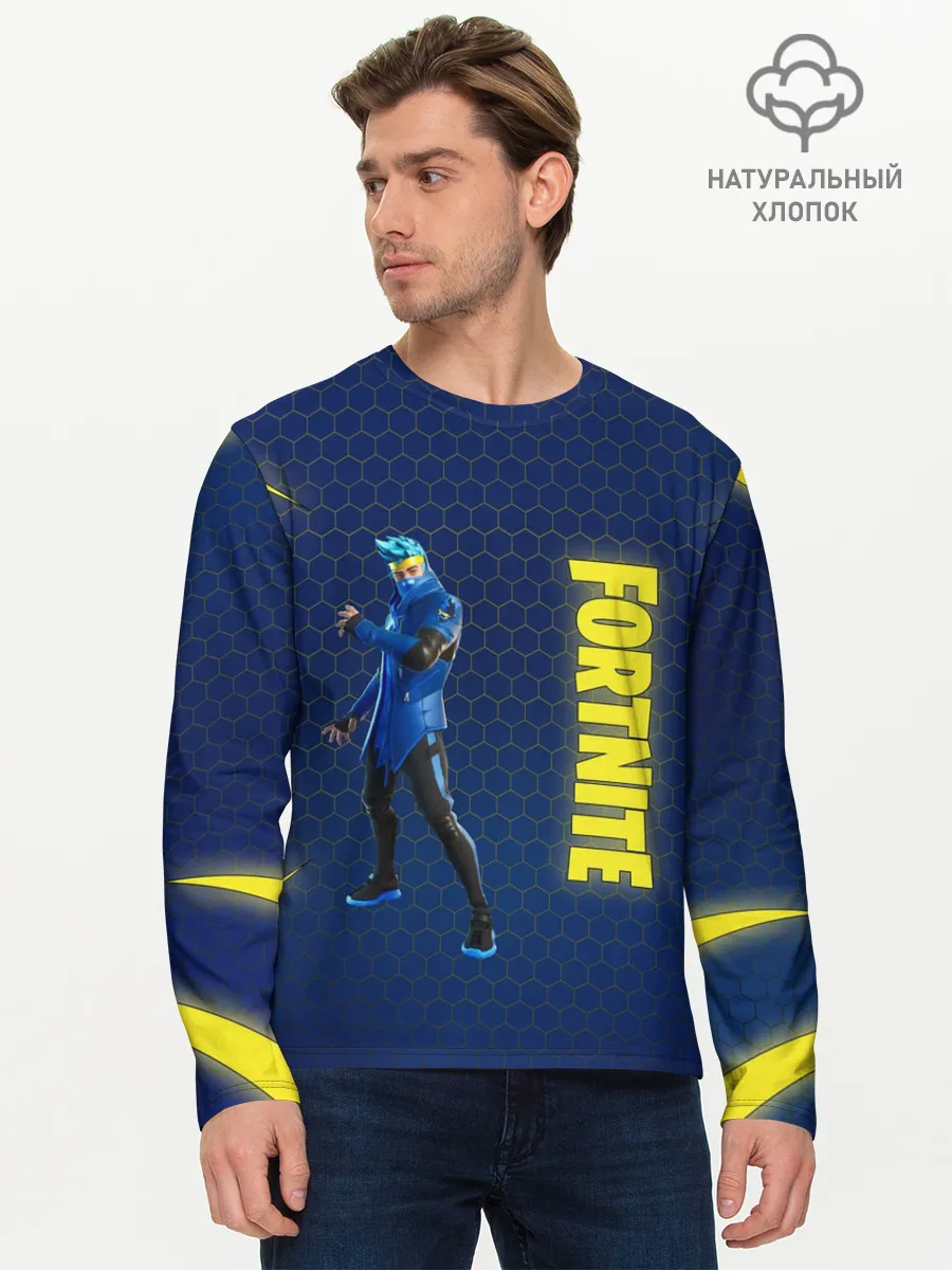 Мужской лонгслив базовый / FORTNITE NINJA