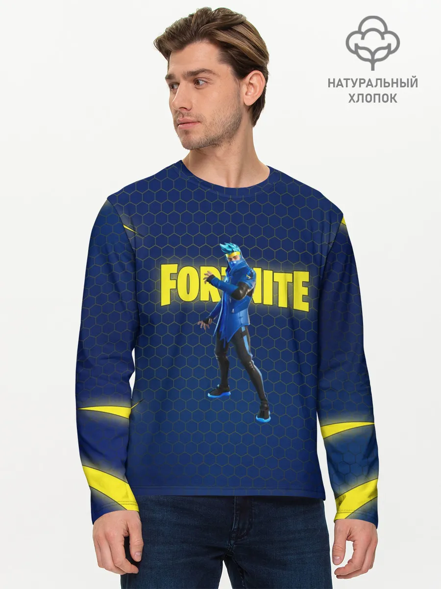 Мужской лонгслив базовый / FORTNITE NINJA