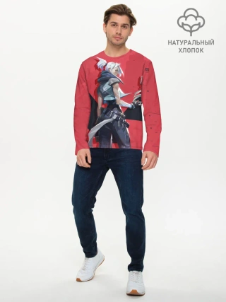 Мужской лонгслив базовый / Valorant - Riot