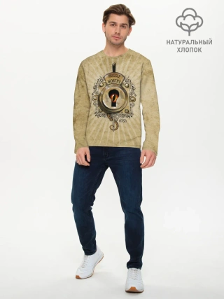 Мужской лонгслив базовый / Muggle Worthy