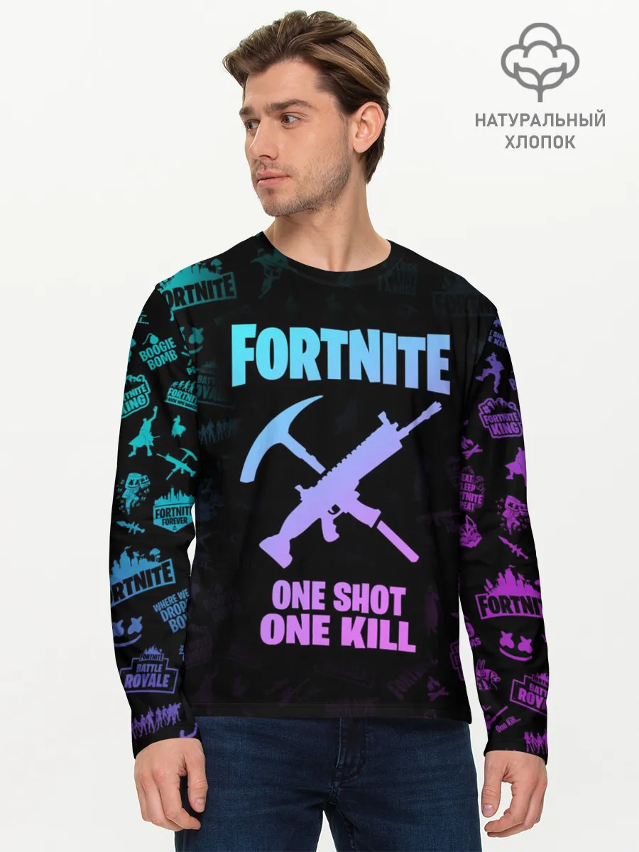 Мужской лонгслив базовый / FORTNITE