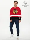 Мужской лонгслив базовый / Chicago Blackhawks